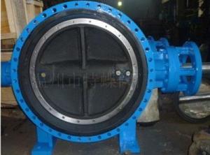 Lined with rubber butterfly valve