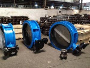 Electric linear soft seal butterfly valve