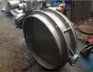 Electric double welding hard seal butterfly valve