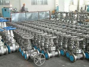 Cast steel gate valves